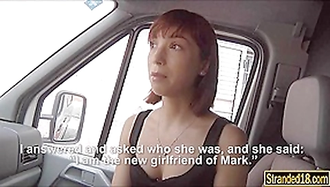 Hot amateur brunette teen 18+ Tina Hot fucked in an ambulance