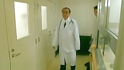 japanese naked nurse in the hospital