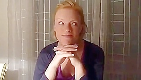 Amateur blond bukkake