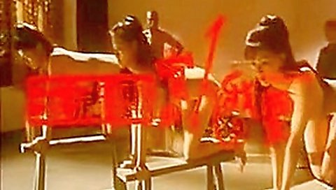 Hong Kong movie ass checking scene