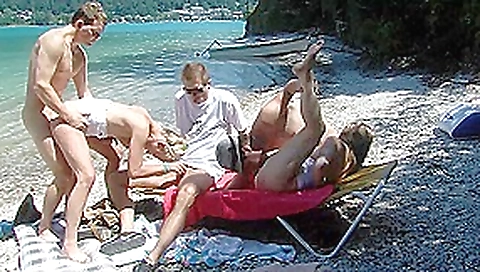 public family therapy beach orgy