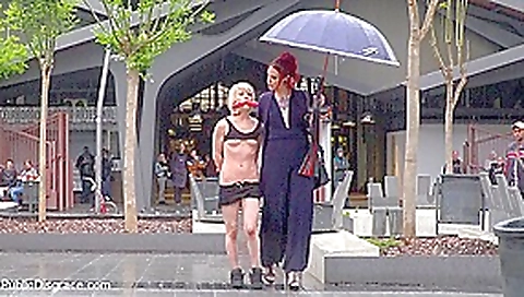 Eager Bitch Spanked And Flogged In The Rain - 1 - PublicDisgrace