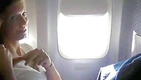 Airplane masturbation