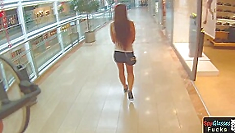 POV babe banged on hidden