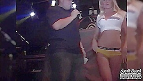 Extremely Sexy Real College Girls in a Hot and Dirty Wet T-Shirt Contest - SouthBeachCoeds