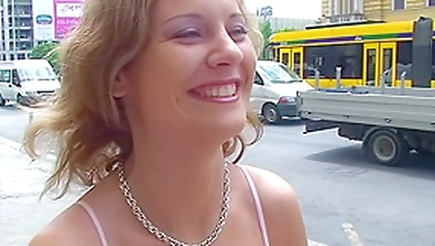 Cock pleasing in public