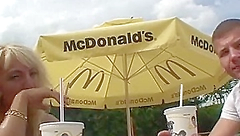Two Guys Pick-up Czech Woman at McDonalds