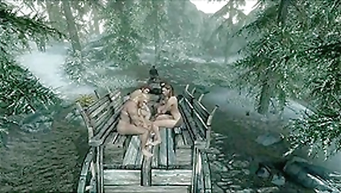 Perils of escaped Skyrim slavegirl 01