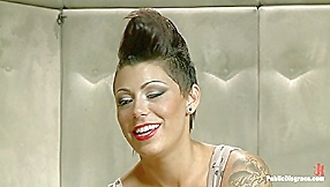 Big Titted Reality TV Star Ass Fucked in Public