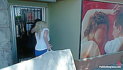 Danielle Delaunay Fucked in Sex Shop