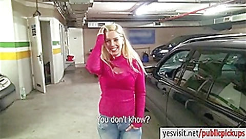 Czech girl Ellen horny fucked for cash