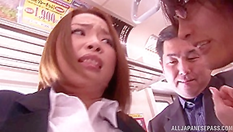 Risa Kasumi loveas a good public fuck