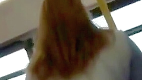 Big ass blond college girl touched in a bus pt1