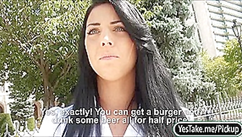 Sexy Eurobabe Suzy Fox flashes her big tits and banged
